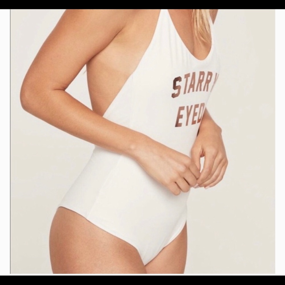 Spiritual Gagster Halter Swimsuit NWT